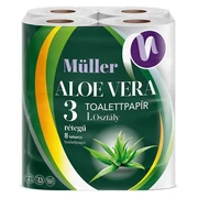 WC papír Müller ALOE-VERA 8tek.3rt.6#