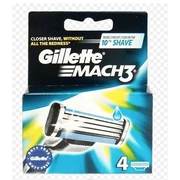 Borotva Pótfej Gillette Mach3 4db/csoTurbó