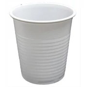 Műanyag pohár 1dl 100db-os fehér  50#