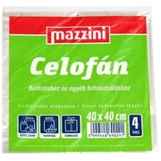 Befőzési Celofán 4ív/cs MAZZINI 100/#40x40cm