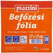 Befőzési Fólia  50db-os MAZZINI  70/# 17x17cm