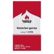 Háztartási Gyertya LA GY 17cmx4  50/#