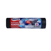 Szemeteszsák  60L Glossy 10db/cs.30/#bivalyerős kukazsák