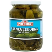 Csemege uborka 6-9cm 680/350g Premiko