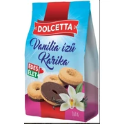 Vaníliás karika 160g Álló tasakos 15#Dolcetta