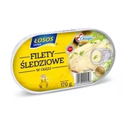 Heringfilé Napraf.olajban 170g LOSOS