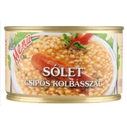 Sólet Csípős kolbásszal 400g MENÜ 6/#
