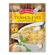 Lacikonyha 55g Tyúkhúsleves csigat20# 4tányér