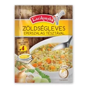 Lacikonyha 52g Zöldséglev.eperszal15# 4tányér