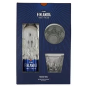 Finlandia VODKA DD.+2pohár 40,0% 0,7l+DRS DÍJ:50FT