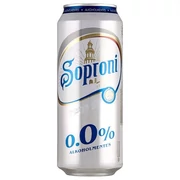 Soproni 0,0% Alk.ment. 24x0.5 dobozos+DRS DÍJ:50FT