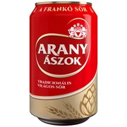Arany Ászok sör      0,33lx24 dobozos+DRS DÍJ:50FT