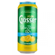 Gösser Natur Zitrone 0,0% 24x0,5doboz+DRS DÍJ:50FT