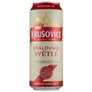 Krusovice Svetle       24x0,5 dobozos+DRS DÍJ:50FT