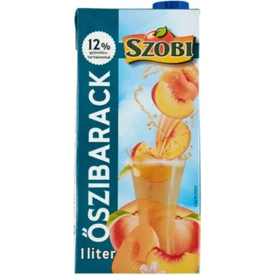 Szobi Őszibarackital   12% 1,0l x 12