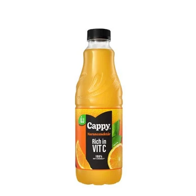Cappy  VITC   100% ORANGE   1,0lPetx6+DRS DÍJ:50FT