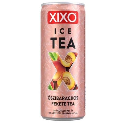 Xixo Ice Tea Őszibarack 0,25lx24doboz+DRS DÍJ:50FT