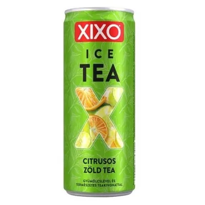 Xixo Zöld Tea Citrus    0,25lx24doboz+DRS DÍJ:50FT