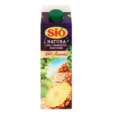 Sió Natura 100% Ananász nektár1,0lx12