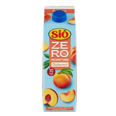 Sió ZERO Őszibarack    20%    1,0lx12
