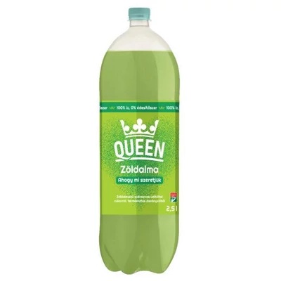 QUEEN Zöldalma szs.üdítőit. 1,0lpetx6+DRS DÍJ:50FT