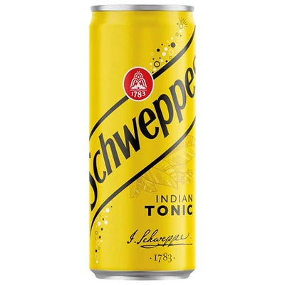 Schweppes Tonic      0,33lx24 dobozos+DRS DÍJ:50FT