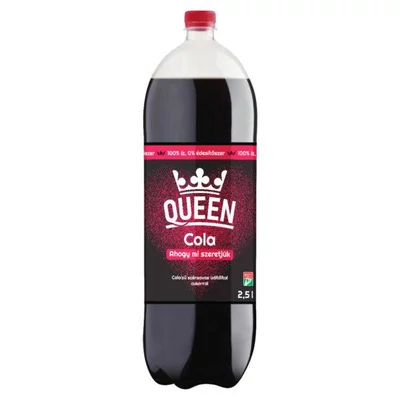 QUEEN Cola     szs.üdítőit. 1,0lpetx6+DRS DÍJ:50FT
