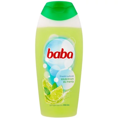 BABA Tusfürdő 400ml Z.citrom menta 6#