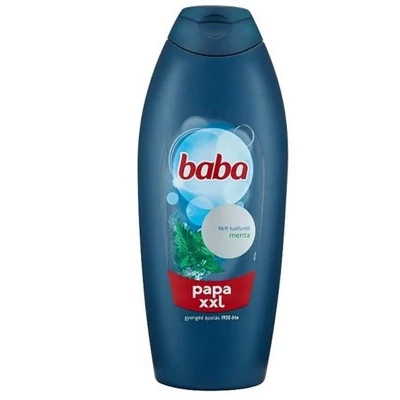 BABA Tusfürdő 750ml Férfi menta   12#