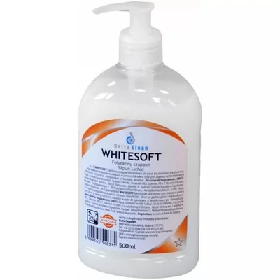 Folyékony szapp.0,5lpump.Whitesoft10#Delta Clean