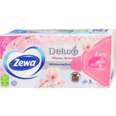 Papírzsebkendő Zewa 90db Blossom 40/#
