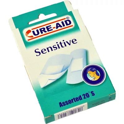 Sebtapasz Cure-Aid érz. bőrre 20db