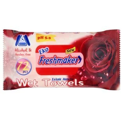 Törlőkendő 72db Freshmaker EKO   36/#