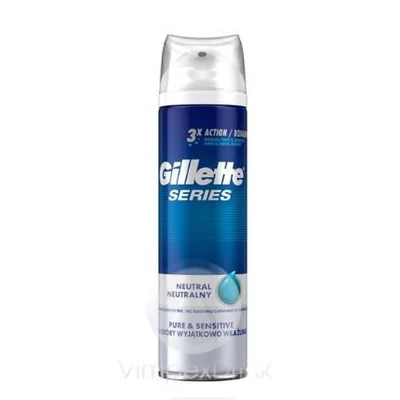 Borotvagél Gillette Series pure 200ml