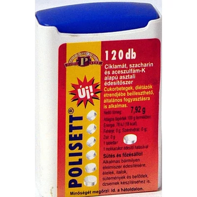 POLISETT édesítő   120 szem      30/#