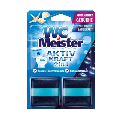 Wc tartály tabletta 2x50g ocean   20#Wc Meister