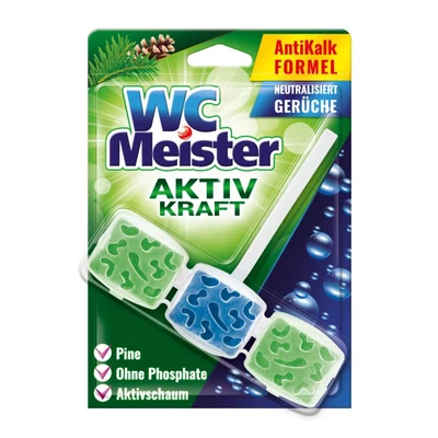 Wc tisztító block 45g  fenyő     12/#Wc Meister