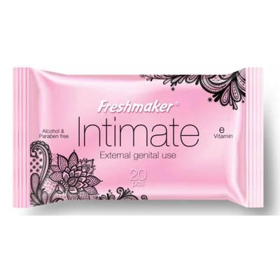 Intim törlőkendő 20lap Freshmaker 12#