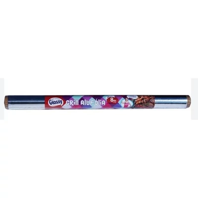 Alufólia Grill  44cmx8m Glossy   50/#