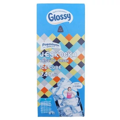 Jégkockakészítő tasak önzár.Glossy50#
