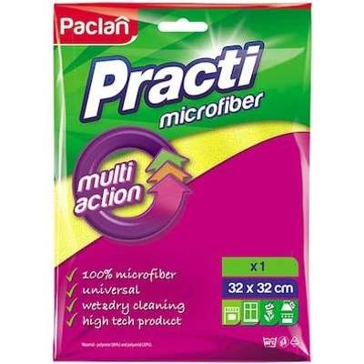 Törlőkendő Mikroszálas32x32Practi 27#Paclan