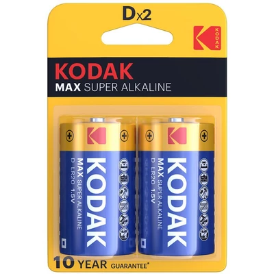 Kodak MAX Alkáli B2 Góliát elem D 10#