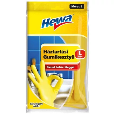Gumikesztyű HEWA-FINO  nagy L  12/#