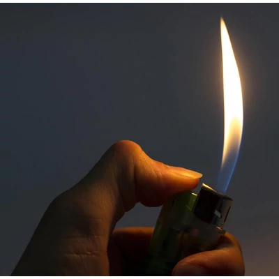 Öngyújtó 50db Elektromos TÉLI TÁJAK1#