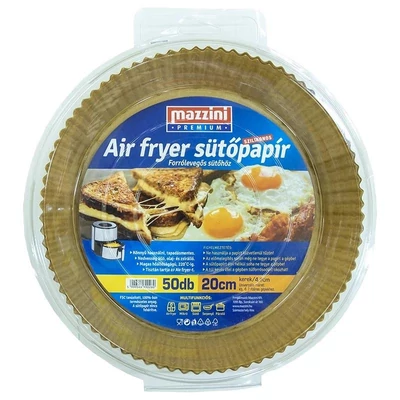 Sütőpapír Air fryer 20cmx50db MAZZINI
