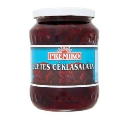 Cékla szeletelt 680/450g  Premiko 8/#