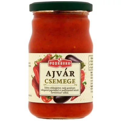 AJVÁR hideg köret Csemege350gPODRAVKA12# AJVÁR hideg köret Csemege350gPODRAVKA12#