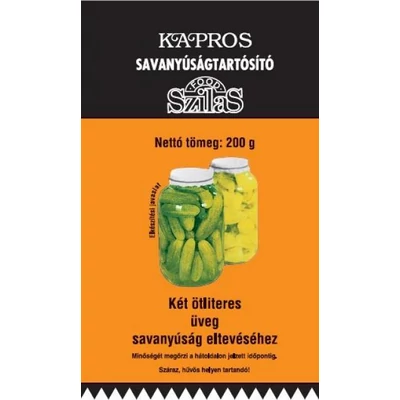 Kapros Savanyúságtartósító  200g 30/#