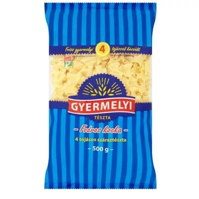 Gyermelyi 4toj. Fodros kocka500g 16/#