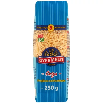 Gyermelyi 8toj. Csigatészta 250g 36/#